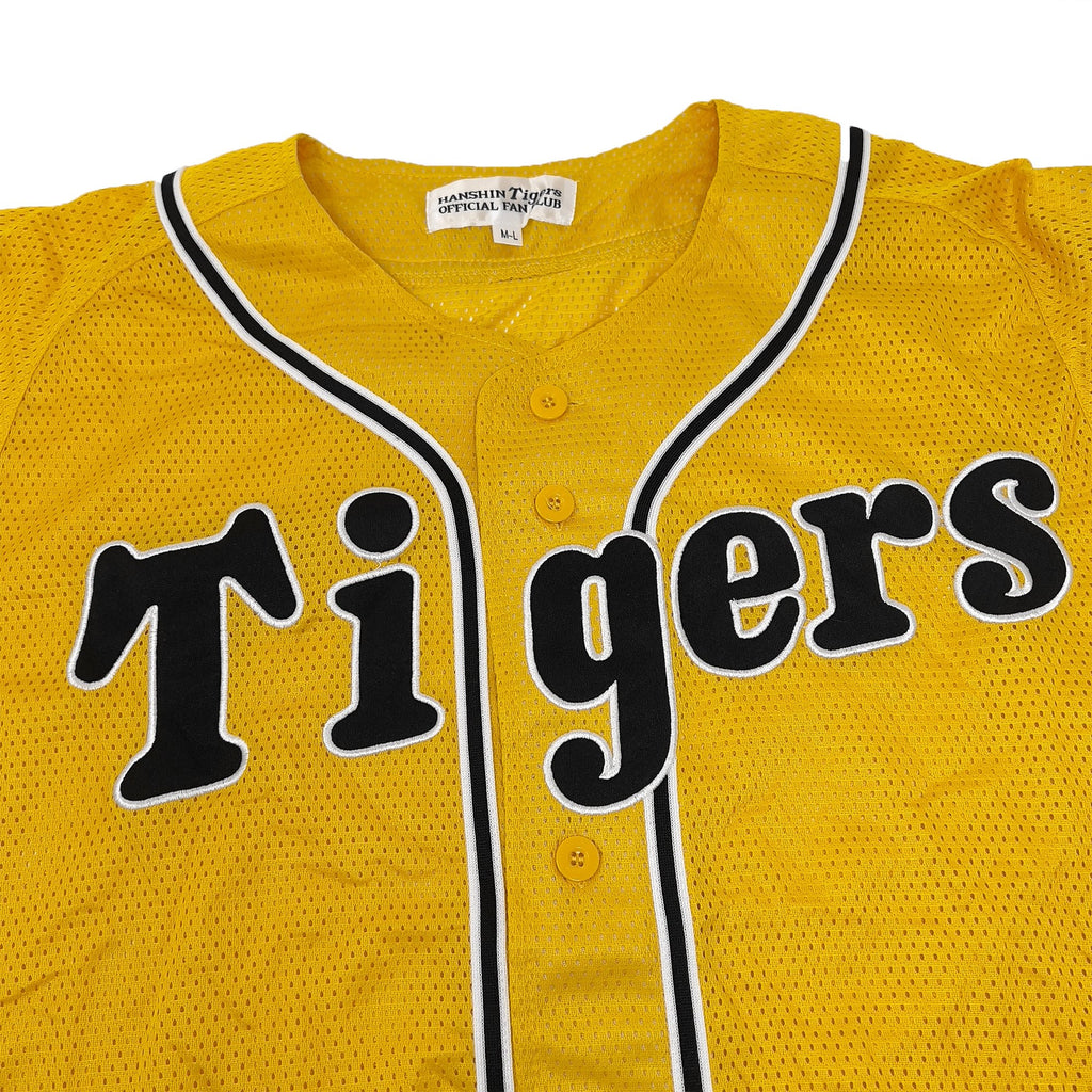 Tacoma Tigers Jersey - Yellow - Large - Royal Retros