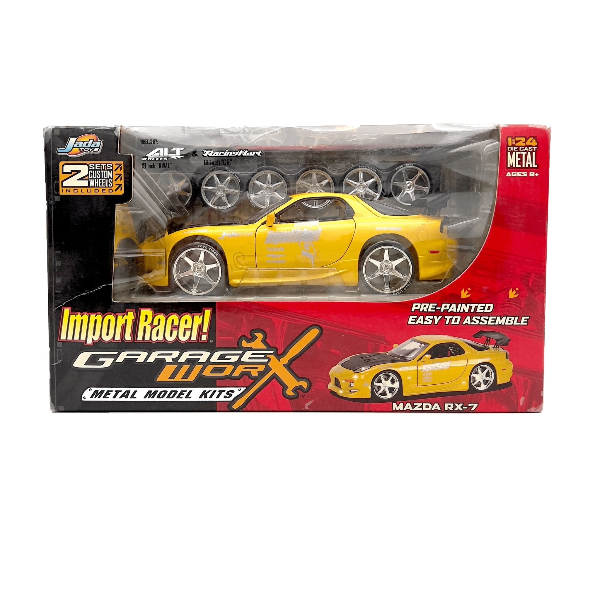 Jada toys import racer 1/24 mazda RX-7 - ミニカー