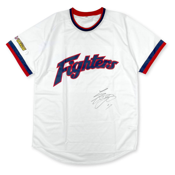 Autographed Signed Hokkaido Nippon Ham Fighters Era Shohei Ohtani Jersey White - Sugoi JDM