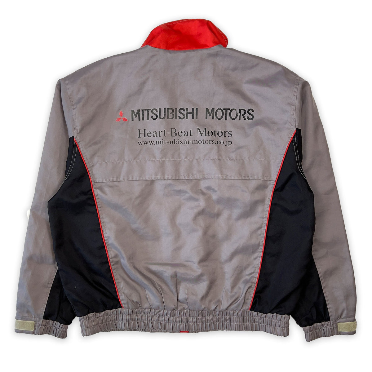 Genuine Japan JDM Mitsubishi MotorsAdvisor Parts Staff Jacket Grey - Sugoi JDM