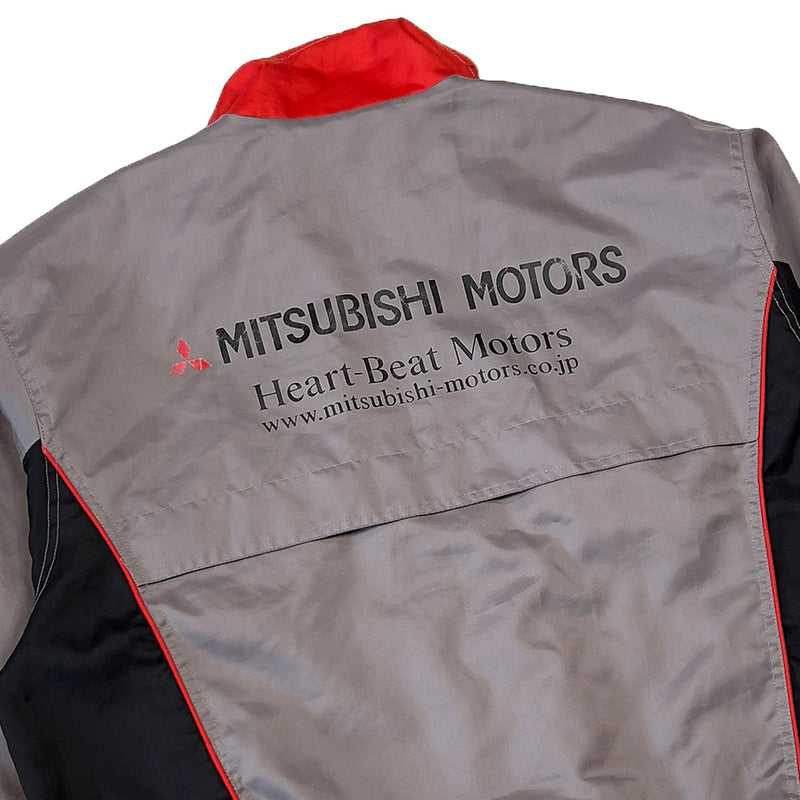 Genuine Japan JDM Mitsubishi MotorsAdvisor Parts Staff Jacket Grey - Sugoi JDM