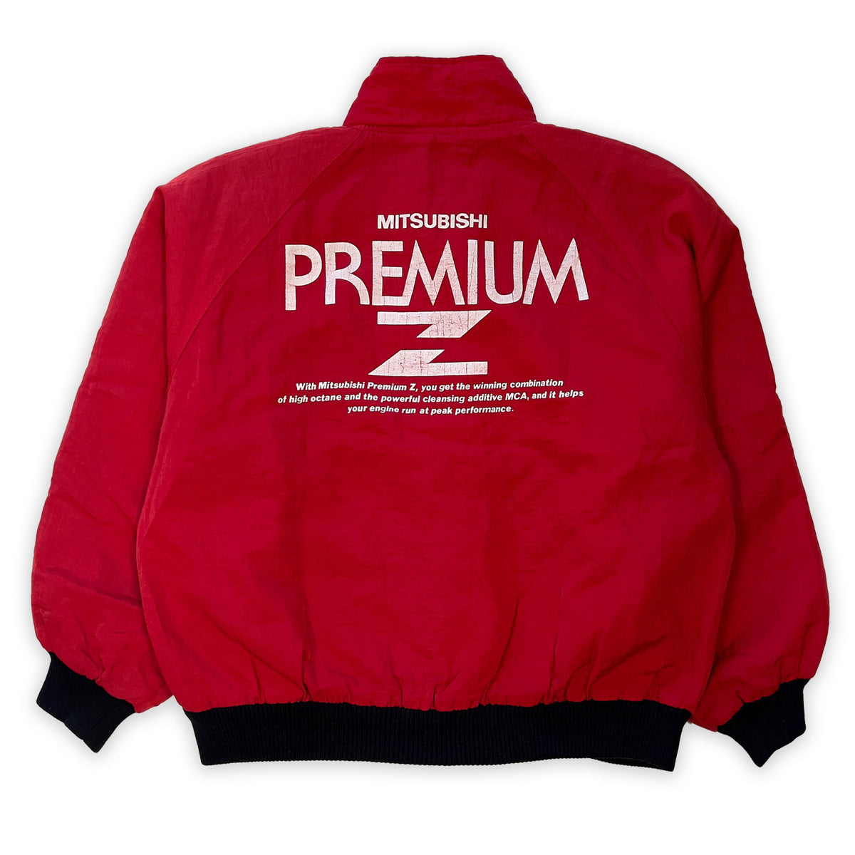 Genuine Showa Japan JDM Mitsubishi Motors Premium Z Jacket Red - Sugoi JDM