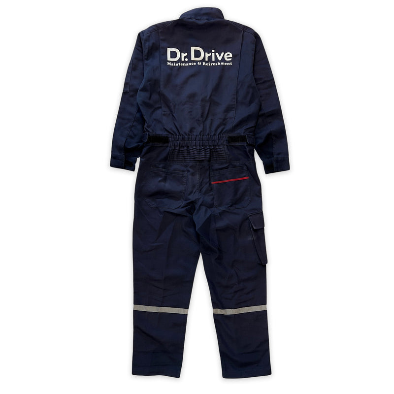 JDM Japan Eneos Oil Dr. Drive Mechanic Coveralls Tsunagi Coveralls Blue - Sugoi JDM