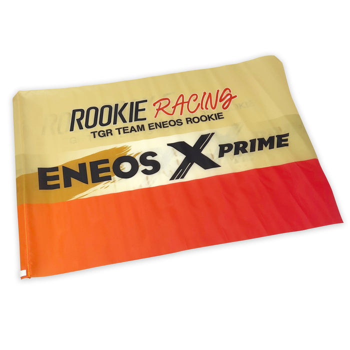 Limited JDM Japan Official Super GT Eneos X Prime TGR Rookie Racing Flag - Sugoi JDM