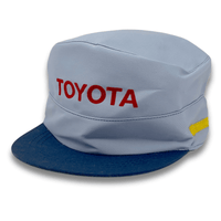 New 1970s Retro JDM Showa Era Japan Toyota Tecno Mechanics Hat Cap Blue - Sugoi JDM