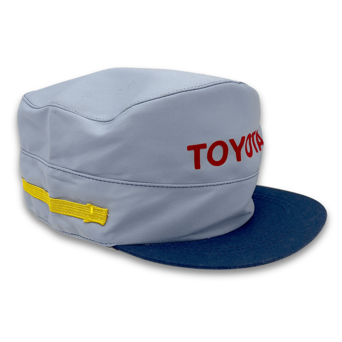 New 1970s Retro JDM Showa Era Japan Toyota Tecno Mechanics Hat Cap Blue - Sugoi JDM