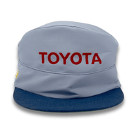 New 1970s Retro JDM Showa Era Japan Toyota Tecno Mechanics Hat Cap Blue - Sugoi JDM