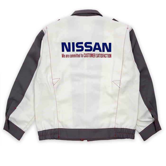 New Authentic Retro JDM Japan Nissan HITEQ Mechanic Staff Jacket - Sugoi JDM