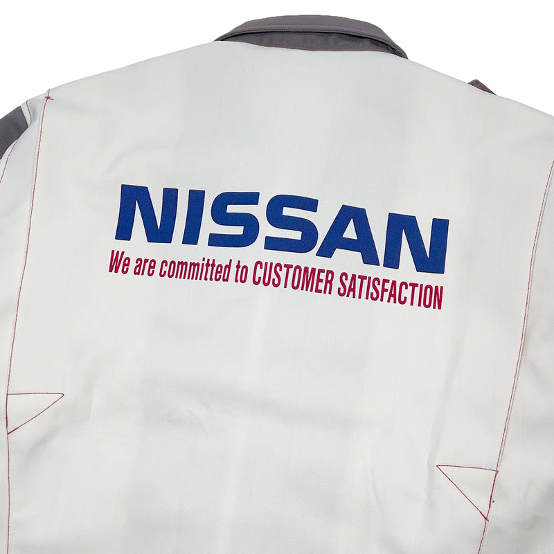 New Authentic Retro JDM Japan Nissan HITEQ Mechanic Staff Jacket - Sugoi JDM