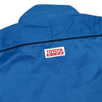 New Genuine Retro Japan JDM Toyota Genuine Parts Work Jacket Blue - Sugoi JDM