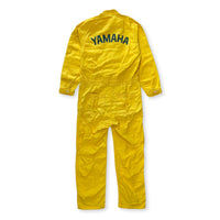 New Genuine Showa Era JDM Japan Yamaha Mechanic Tsunagi Coveralls Yellow - Sugoi JDM