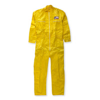 New Genuine Showa Era JDM Japan Yamaha Mechanic Tsunagi Coveralls Yellow - Sugoi JDM