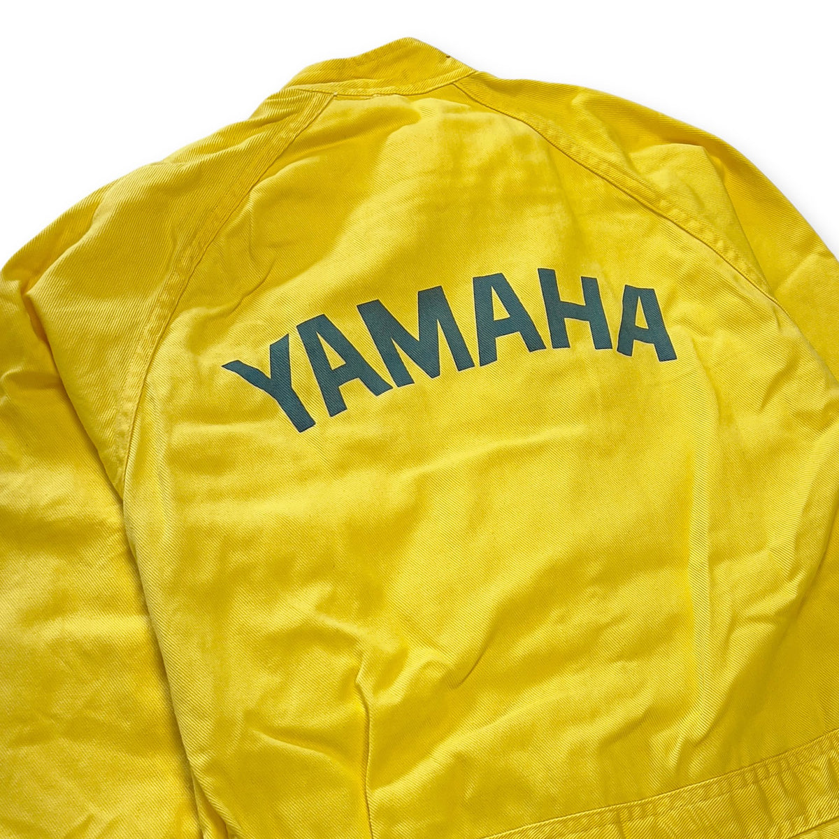 New Genuine Showa Era JDM Japan Yamaha Mechanic Tsunagi Coveralls Yellow - Sugoi JDM