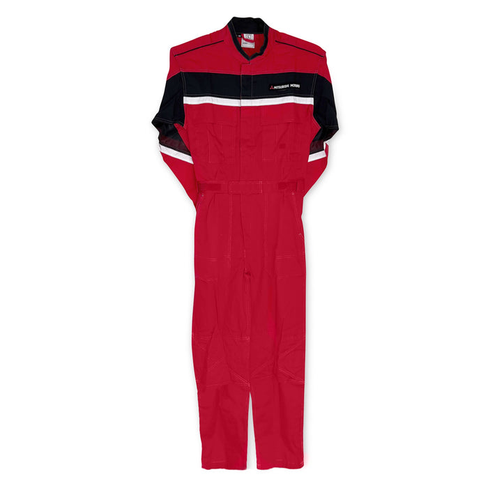 New JDM Japan Ralliart Mitsubishi Motors Jumpsuit Summer Tsunagi Mechanic Suite - Sugoi JDM