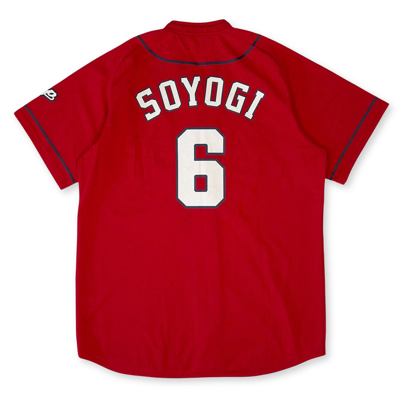 New Official Retro NPB Japan Hiroshima Carp Baseball Jersey Eishen Soyogi #16 - Sugoi JDM