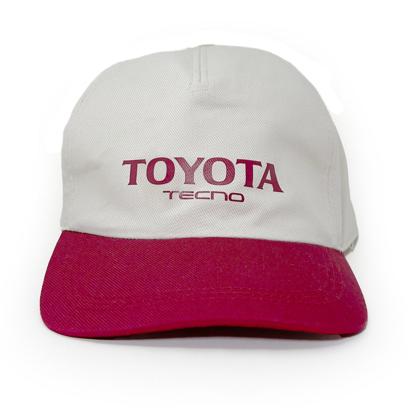 New Retro JDM Japan Toyota Toyopet Tecno Mechanics Hat Cap Red - Sugoi JDM