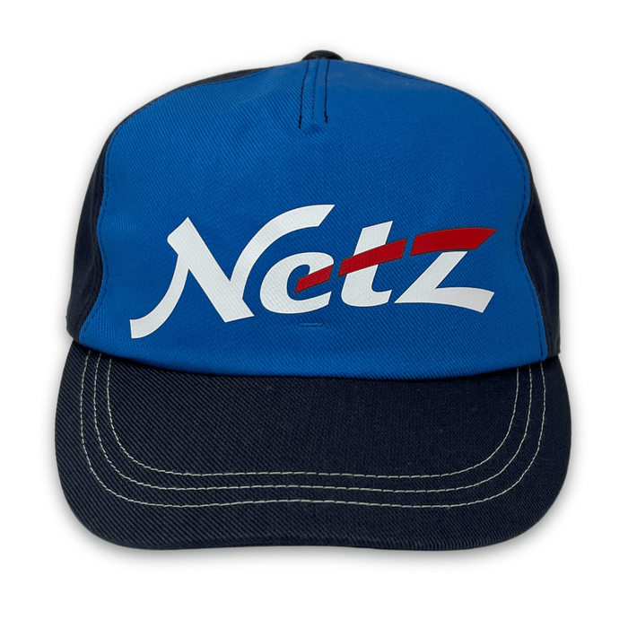 New Retro Showa JDM Japan Toyota GR Netz Technician Staff Hat Blue - Sugoi JDM