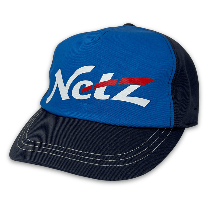 New Retro Showa JDM Japan Toyota GR Netz Technician Staff Hat Blue - Sugoi JDM