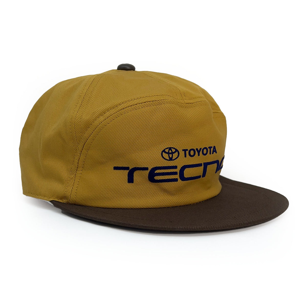 New Vintage JDM Showa Era Japan Toyota Tecno Mechanics Hat Cap Brown - Sugoi JDM