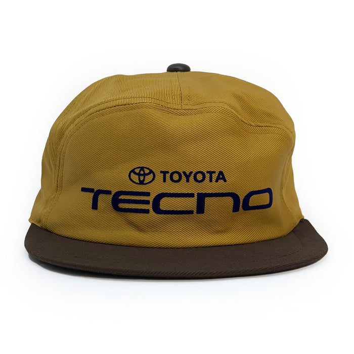 New Vintage JDM Showa Era Japan Toyota Tecno Mechanics Hat Cap Brown - Sugoi JDM
