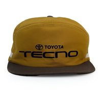 New Vintage JDM Showa Japan Toyota Master Tecno Mechanics Hat Cap Brown - Sugoi JDM