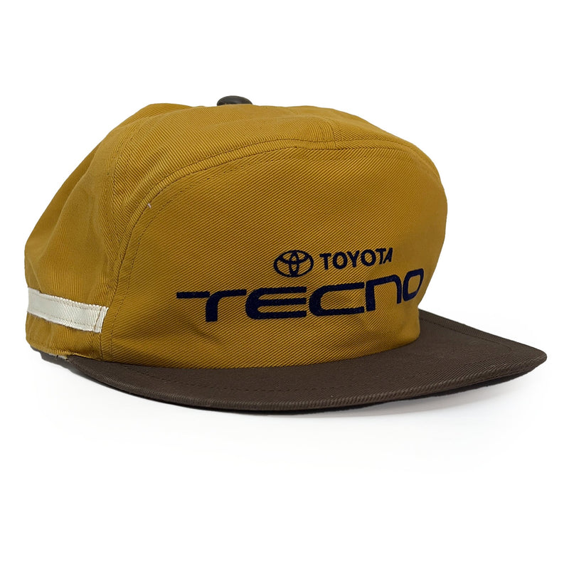 New Vintage JDM Showa Japan Toyota Master Tecno Mechanics Hat Cap Brown - Sugoi JDM