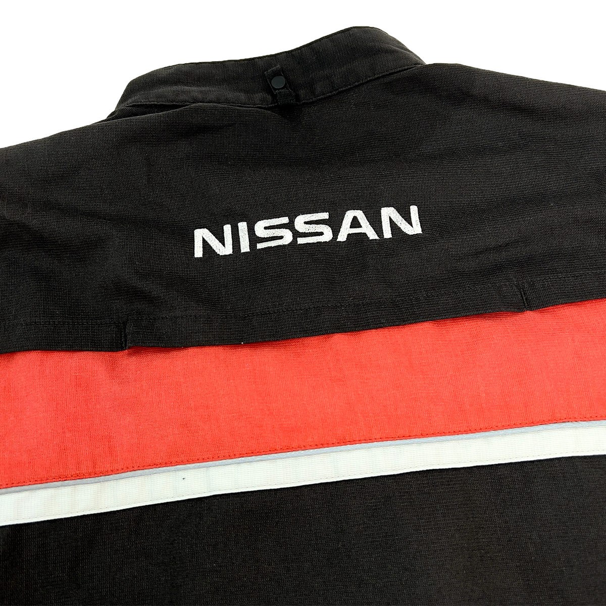 Retro Japan JDM Nissan Pitwork Racing Short Sleeve Tsunagi Coverall Black