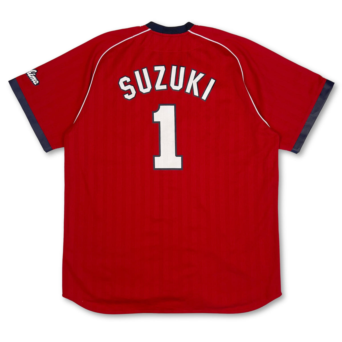 Official Ikkyu Retro Japan Hiroshima Carp Baseball Visitor Jersey Suzuki Seiya #1 - Sugoi JDM