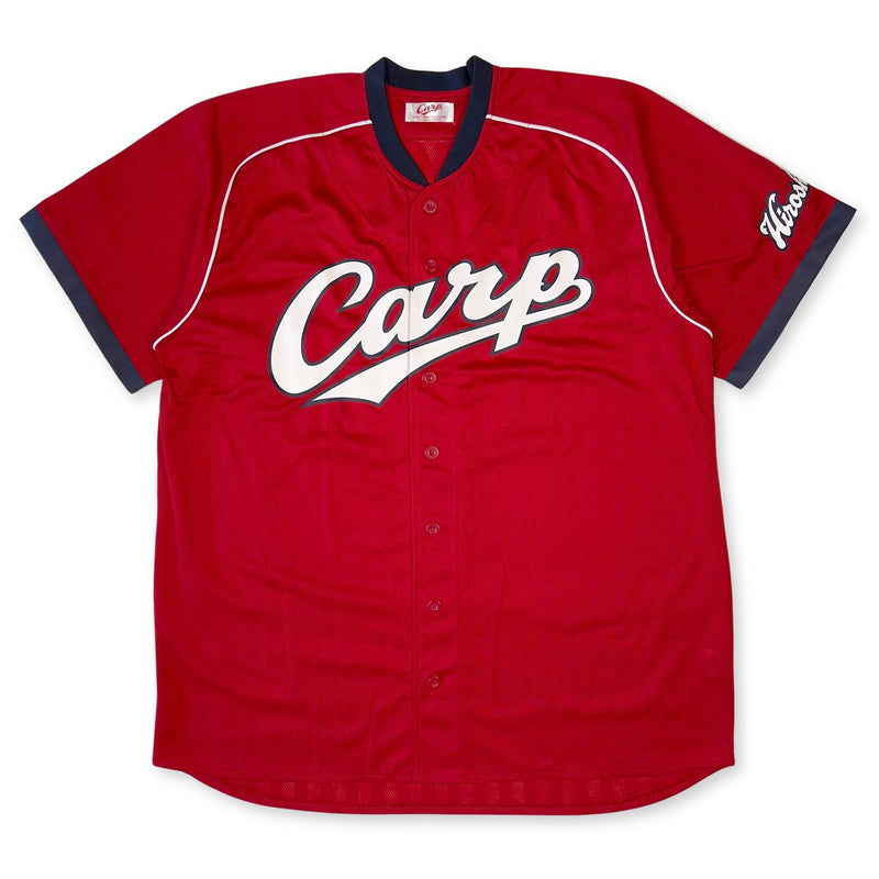 Official Ikkyu Retro Japan Hiroshima Carp Baseball Visitor Jersey Suzuki Seiya #1 - Sugoi JDM