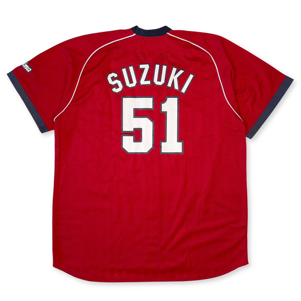 Official Ikkyu Retro Japan Hiroshima Carp Baseball Visitor Jersey Suzuki Seiya #51 - Sugoi JDM