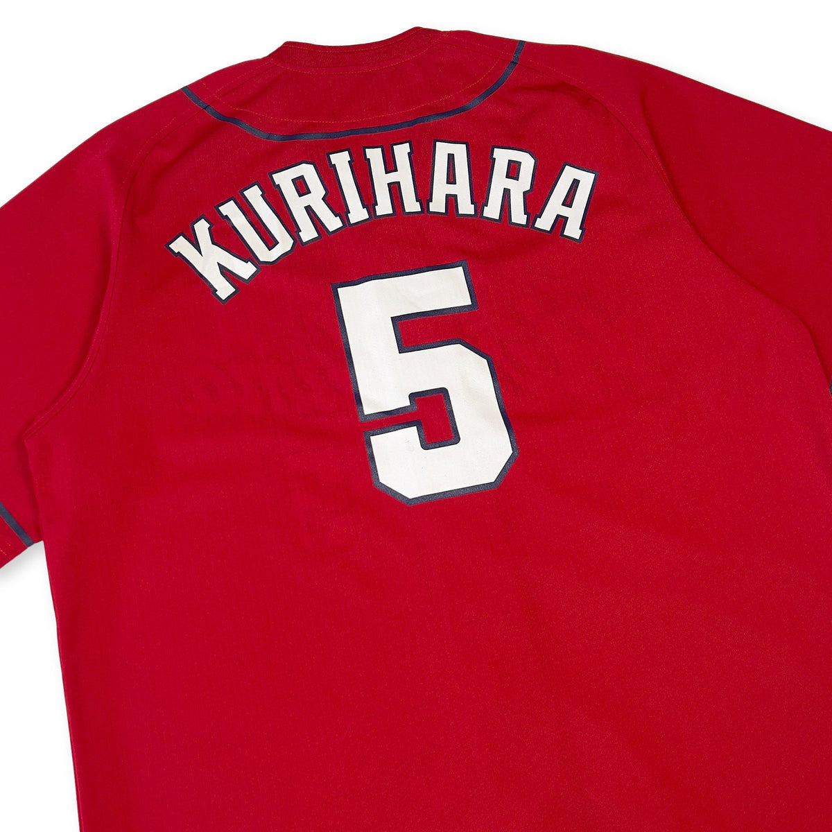 Official Retro NPB Japan Hiroshima Carp Baseball Jersey Kenta Kurihara #5 - Sugoi JDM