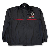 Rare Retro JDM Japan Nissan Staff 20th Anniversary Pitwork Racing Jacket Black - Sugoi JDM