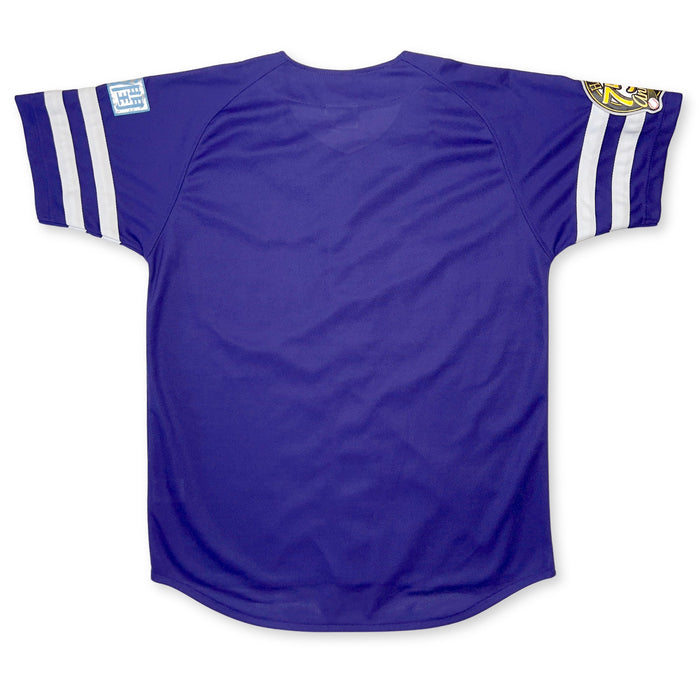 Retro Japan Softbank Hawks 75th Anniversary Baseball Jersey 2013 Purple - Sugoi JDM