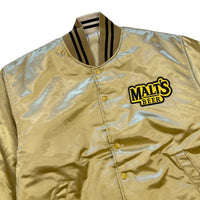 Retro Japan Suntory Reversible Malts Baseball Team Stadium Varsity Jacket Gold - Sugoi JDM