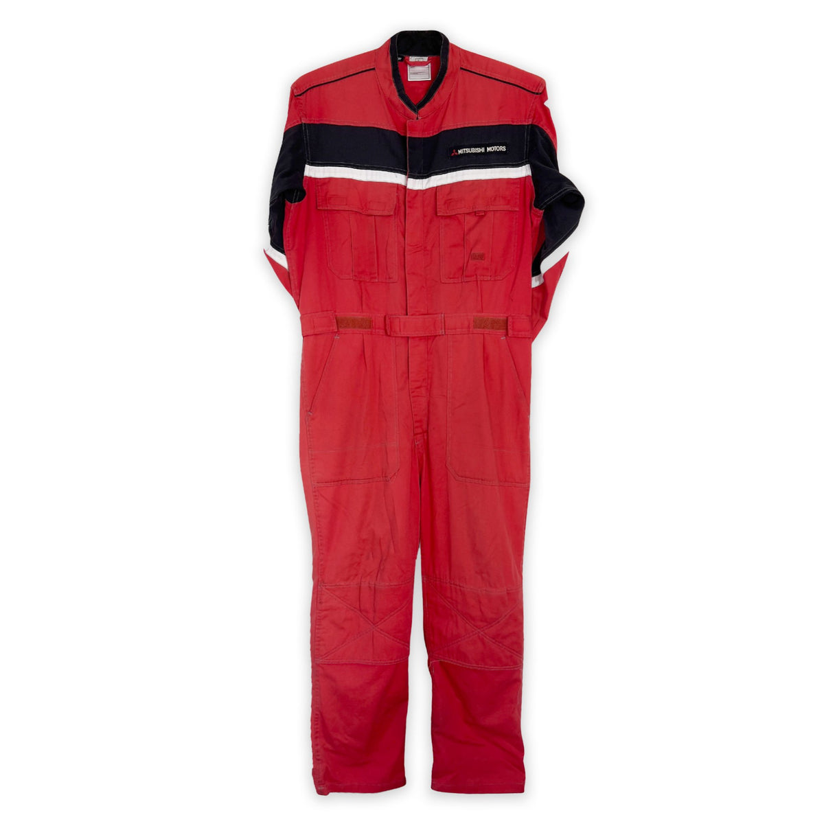 Retro JDM Ralliart Mitsubishi Motors Pit Crew Coveralls Tsunagi Mechanic Suite - Sugoi JDM