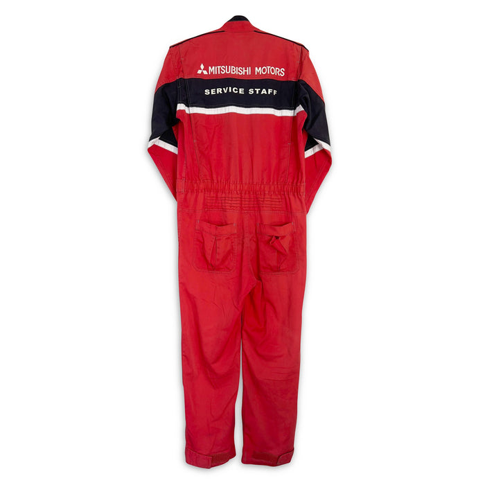 Retro JDM Ralliart Mitsubishi Motors Pit Crew Coveralls Tsunagi Mechanic Suite - Sugoi JDM