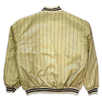 Retro Japan Suntory Reversible Malts Baseball Pin Stripe Stadium Varsity Jacket