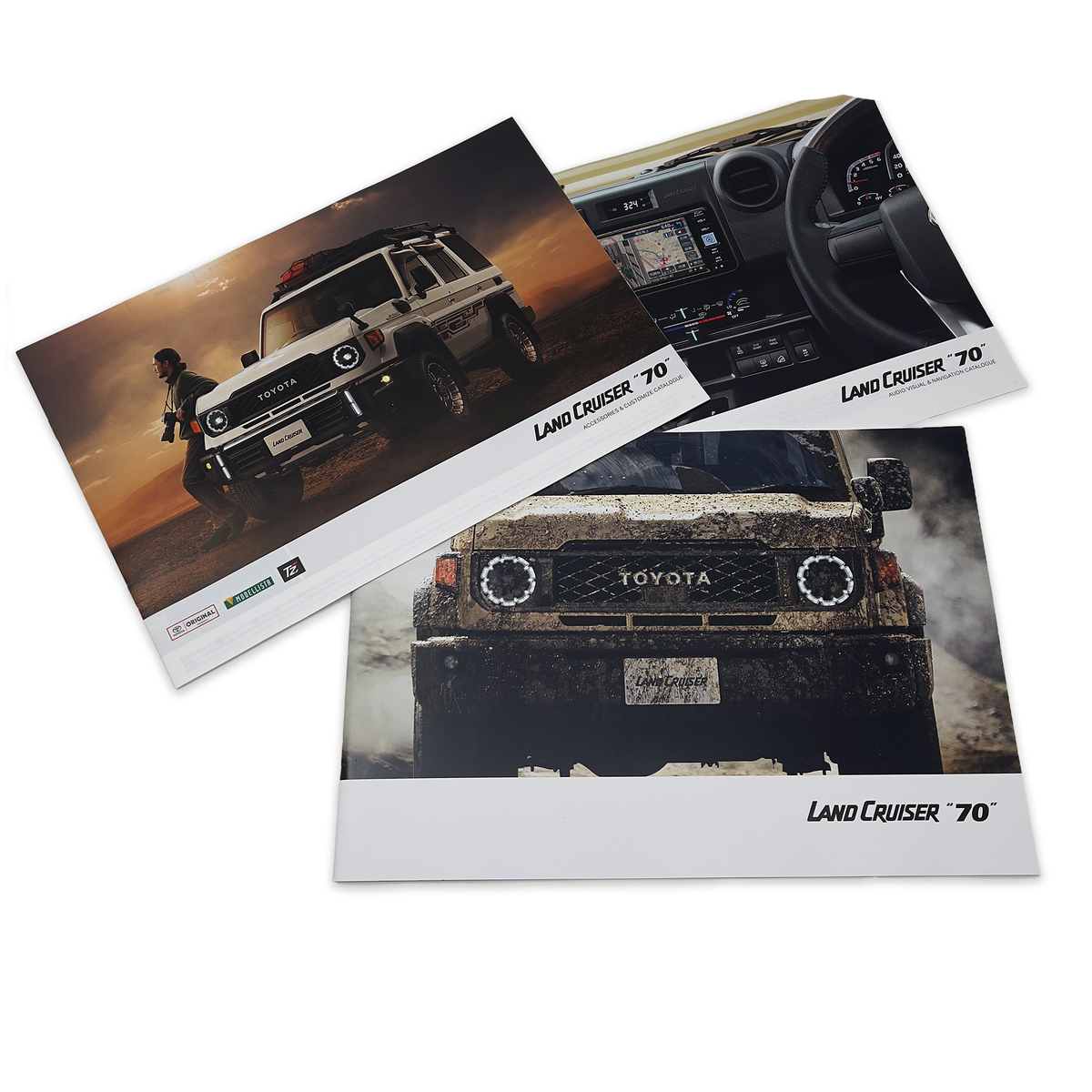 New JDM Japan Toyota Land Cruiser 70 Catalog Brochure Set 2023