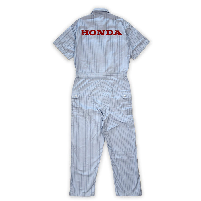 Vintage JDM Japan Honda Racing Coveralls Tsunagi Coveralls Pit Crew Suite Blue - Sugoi JDM