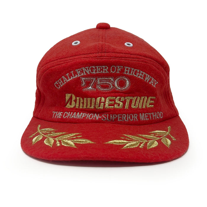 Vintage JDM Showa Bridgestone Challenger Of The Highway 750 Racing Hat - Sugoi JDM