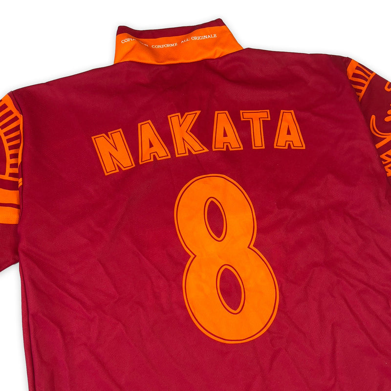 Vintage Premier League Hidetoshi Nakata Ina Assitalia Roma Soccer Fan Jersey - Sugoi JDM