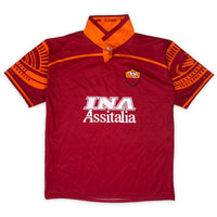 Vintage Premier League Hidetoshi Nakata Ina Assitalia Roma Soccer Fan Jersey - Sugoi JDM