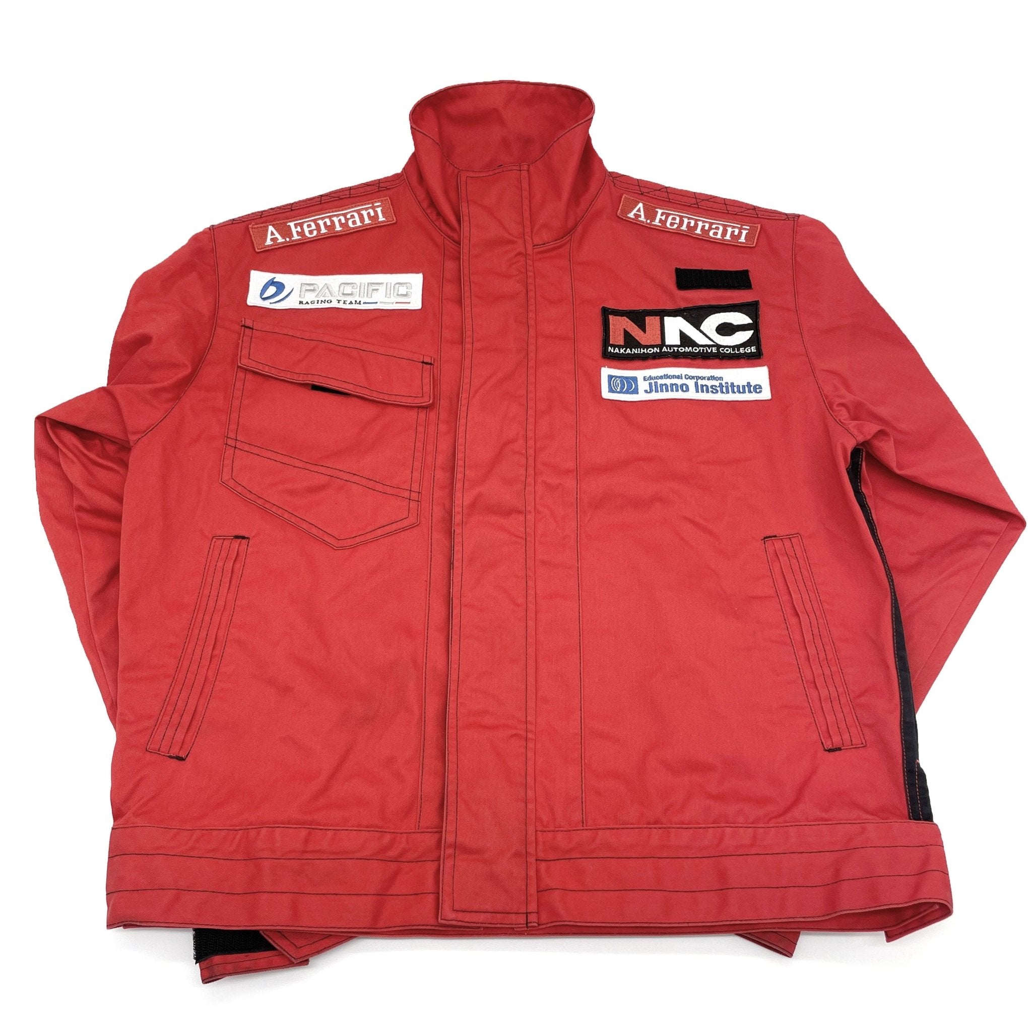 Japan Rare Nakanihon Automotive College Ferrari Racing Uniform