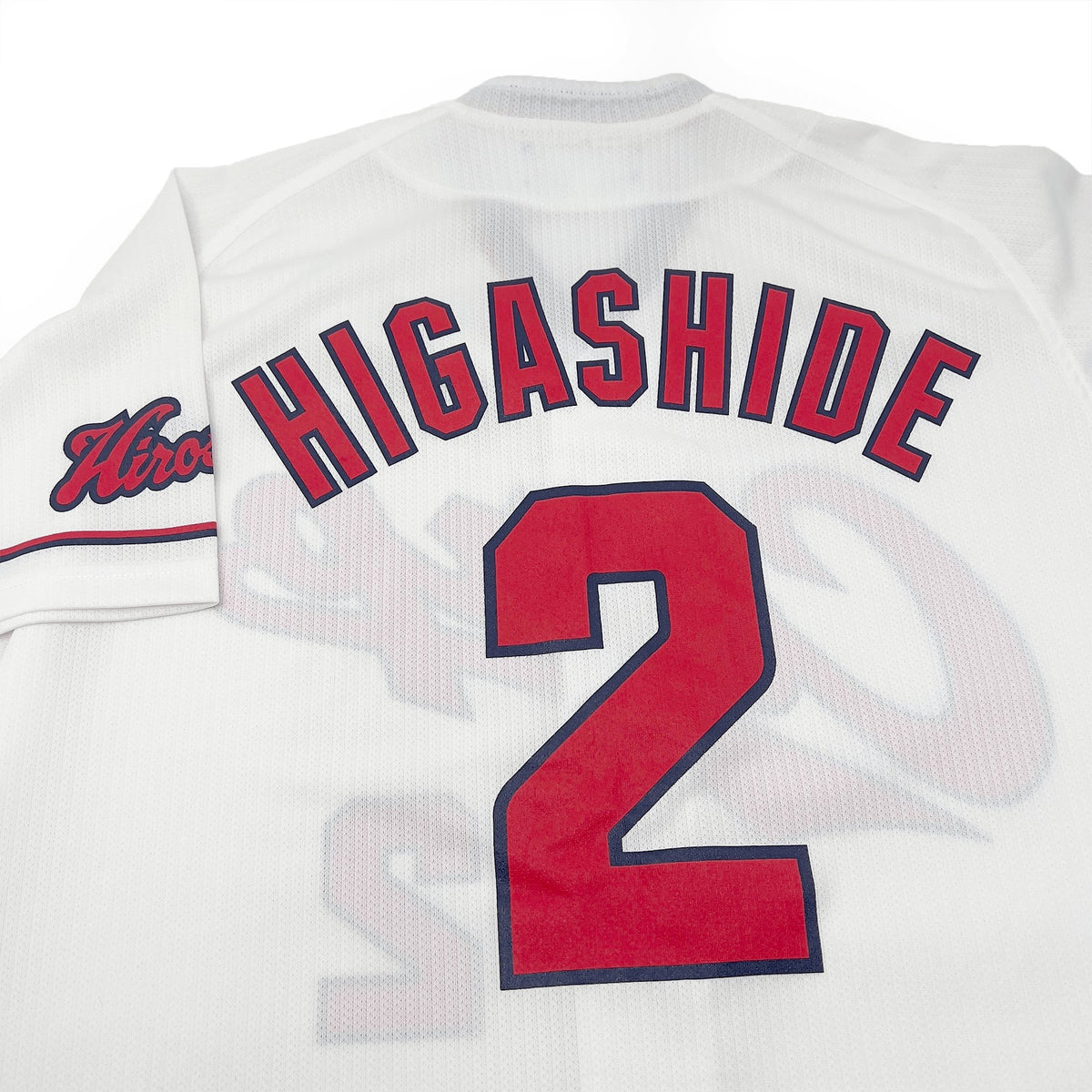 Japan Retro Hiroshima Toyo Carp Baseball Home Jersey Teruhiro Higashide #51  – Sugoi JDM