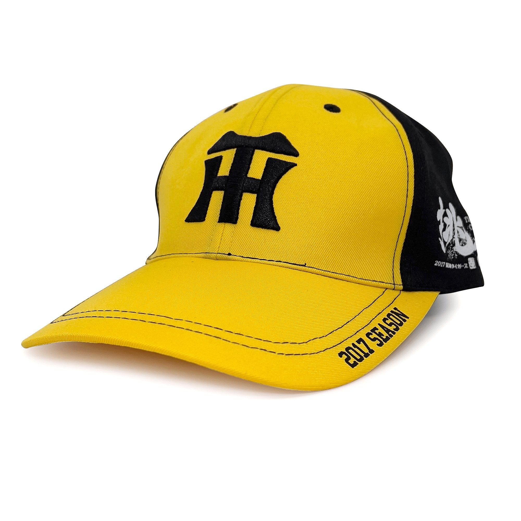 Limited Edition Japan Hanshin Tigers Hat Cap 2017 Season Yellow Black