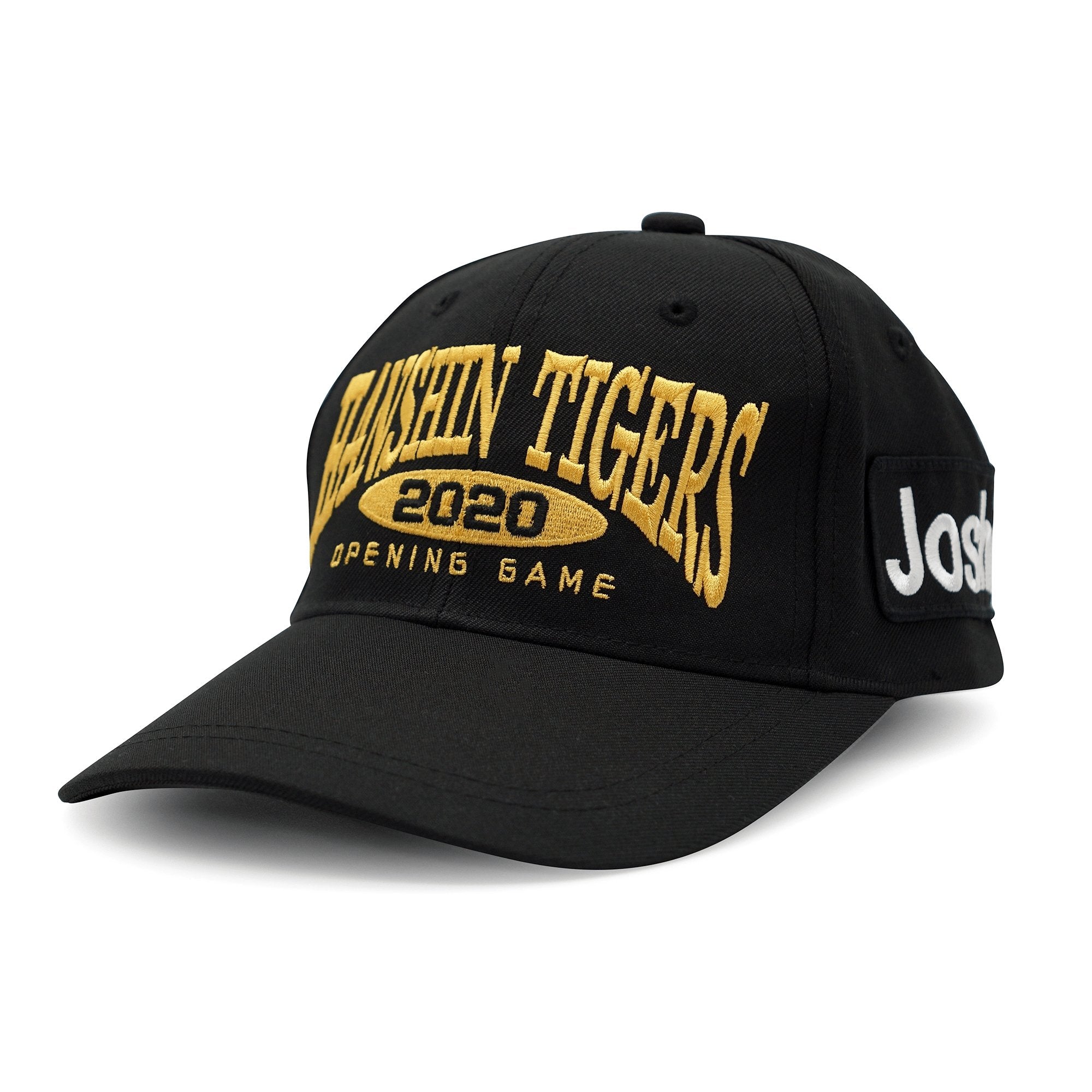 Retro Japan NPB Hanshin Tigers Joshin Flat Top Baseball Team Cap Hat Black  – Sugoi JDM