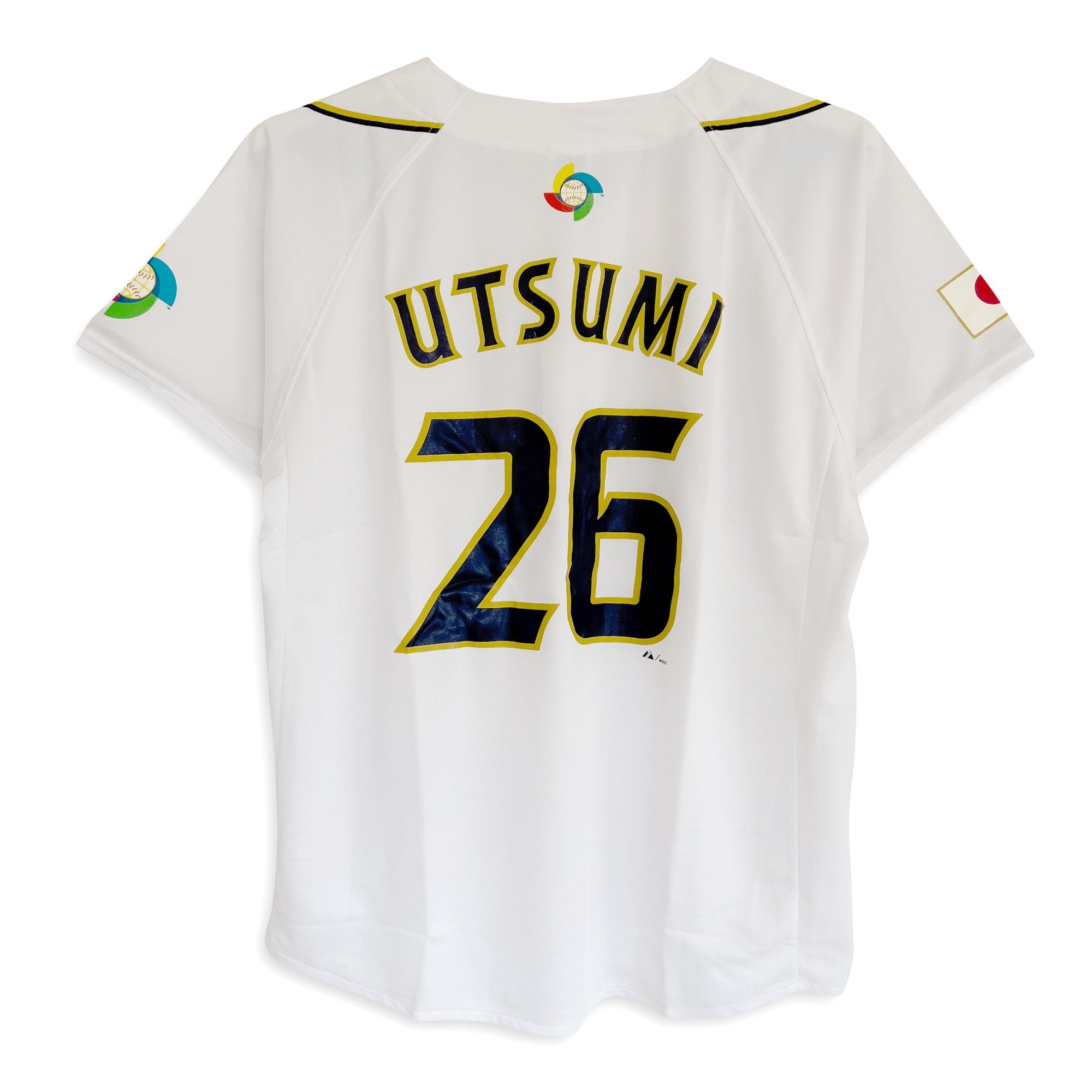 Majestic Japan WBC 2013 World Baseball Classic Tetsuya Utsumi