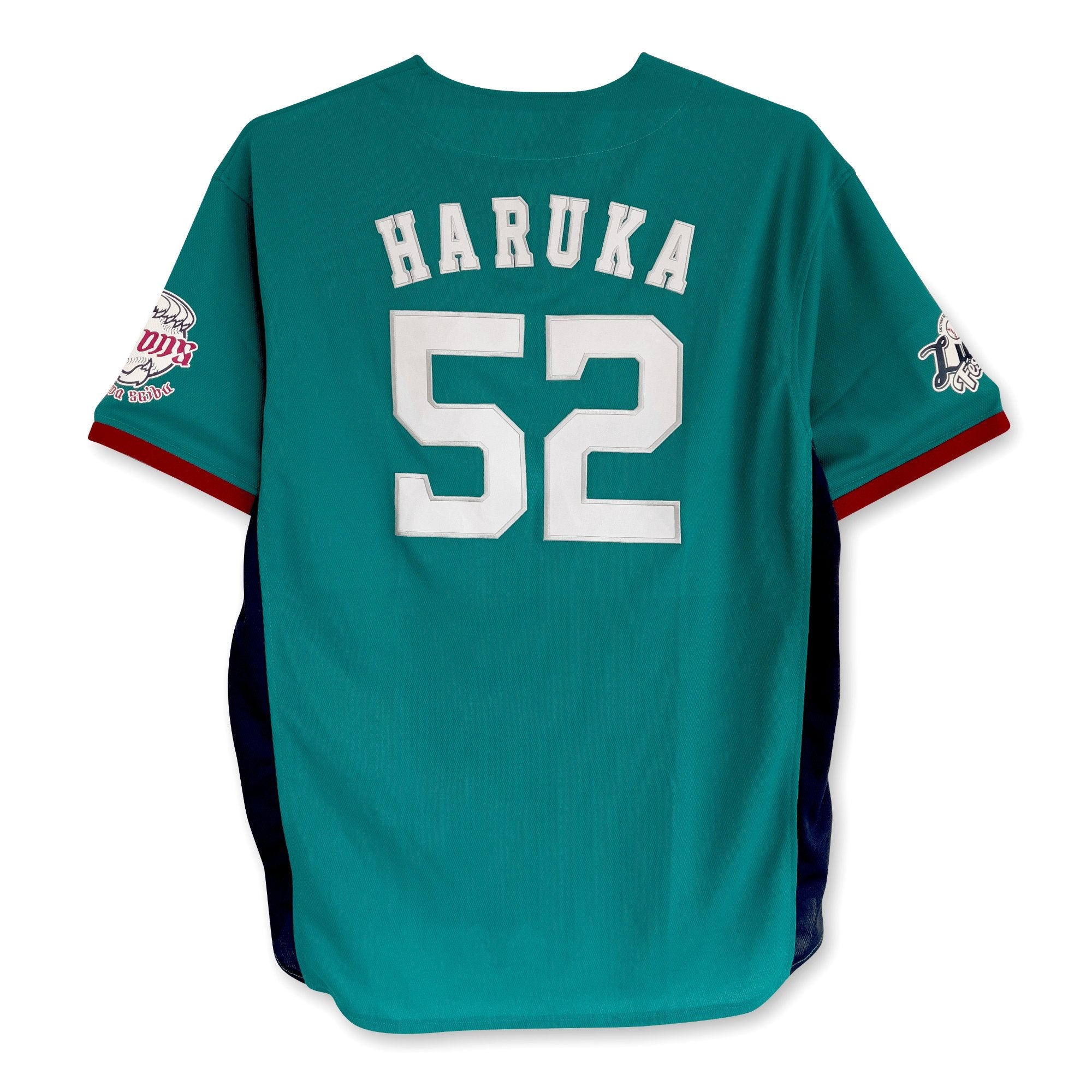 Majestic Seibu Lions NPB Japan Haruka Yamada Baseball Jersey Green #52