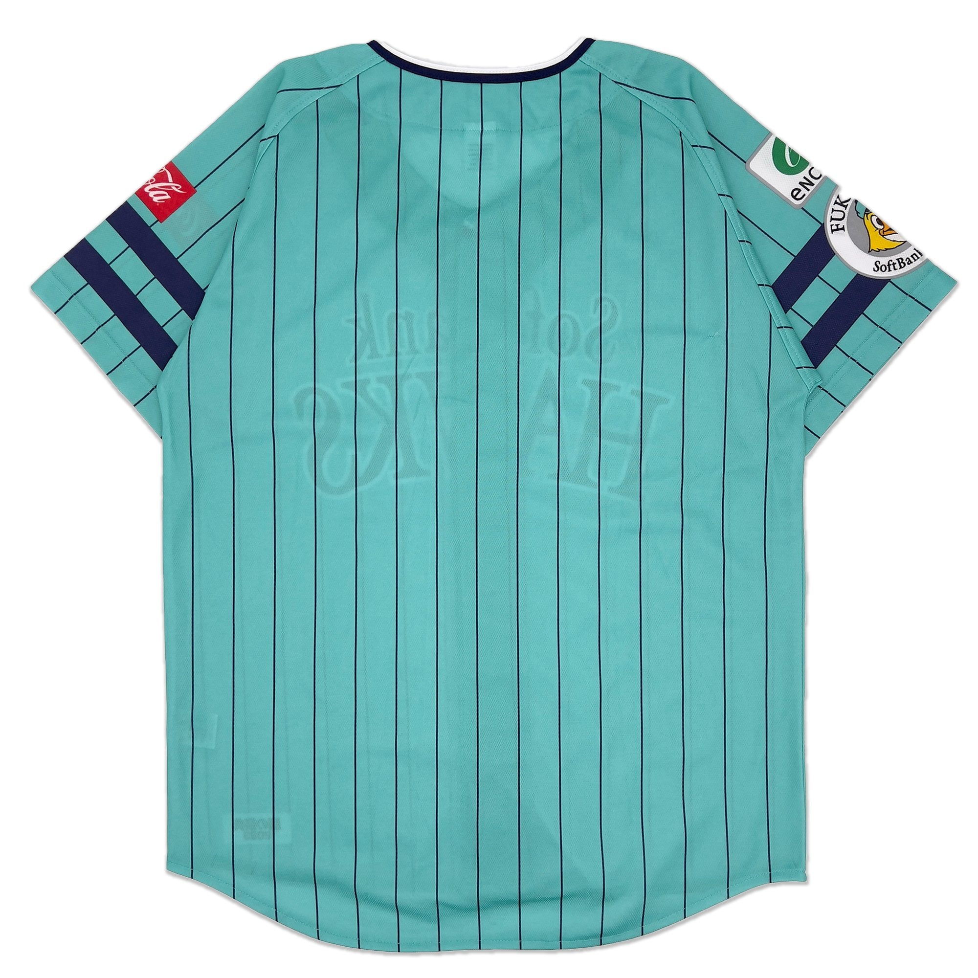 New NPB Majestic Japan Fukuoka Softbank Hawks Baseball Jersey 2023 Blue