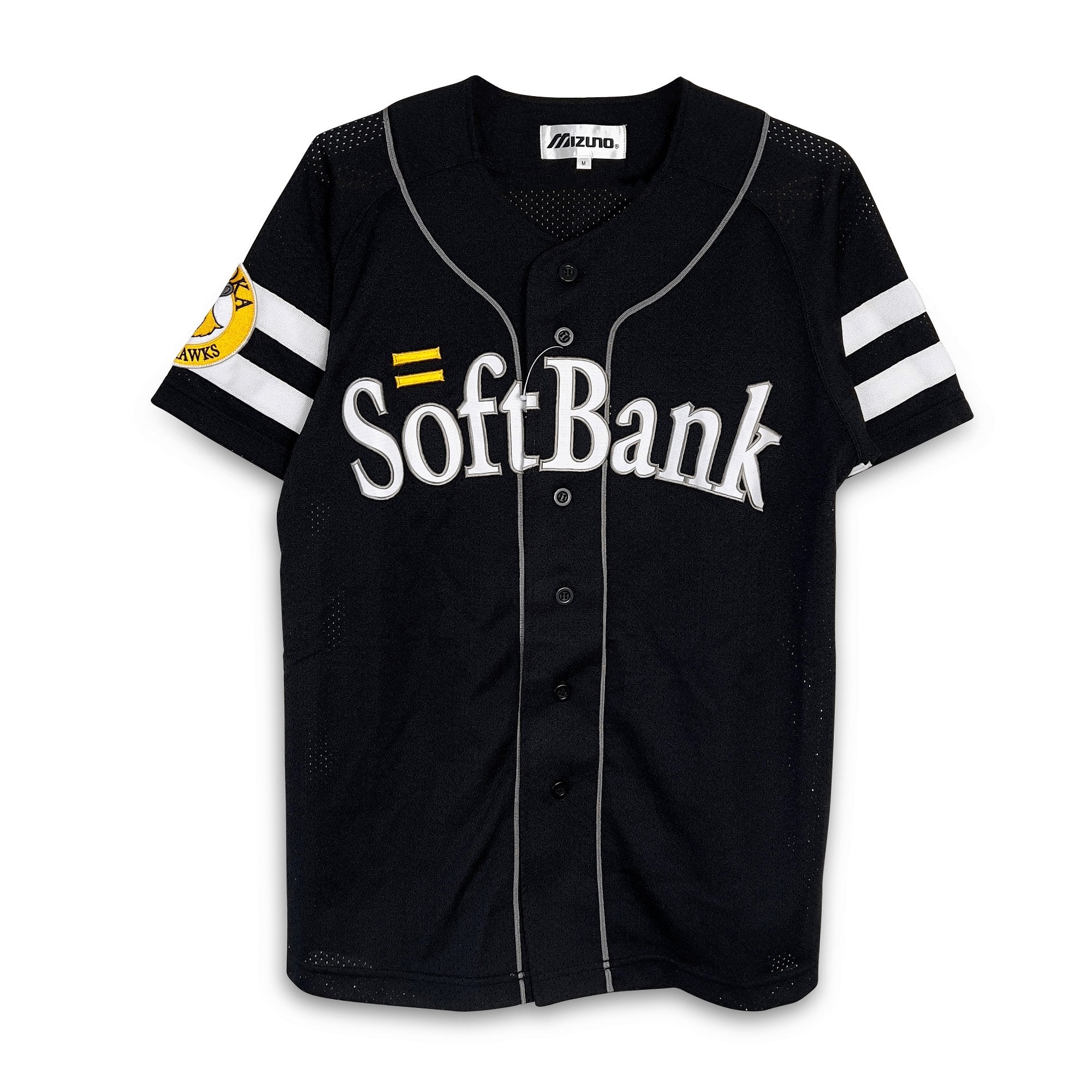 New Official Mizuno Retro NPB Japan Softbank Hawks Baseball Jersey 